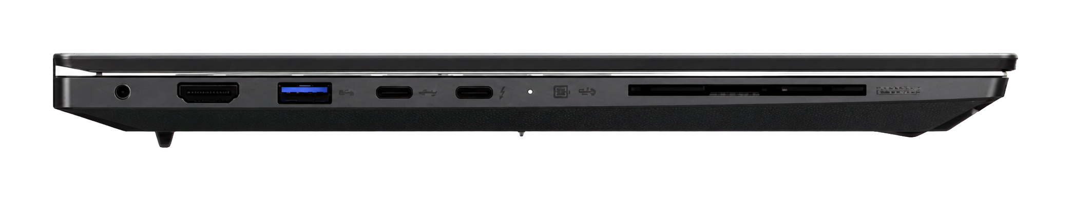 Opposite-side profile of the TITAN Kronos showing HDMI, USB-C and further ports